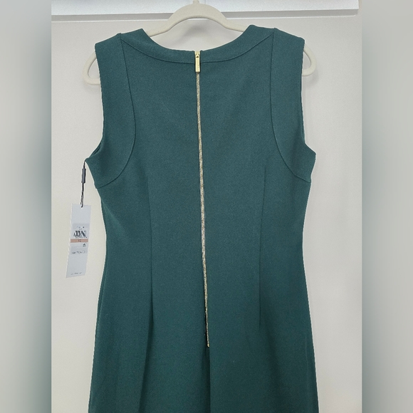 NWT Green Calvin Klein Dress - Picture 2 of 5